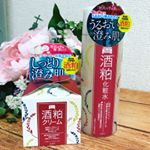 ワフードメイドから発売されている「酒粕化粧水」「酒粕クリーム」をお試しさせていただきました♪こだわりの和食材から生まれた商品なんだそうです。オリジナル酒粕エキス（保湿成分）配合で、…のInstagram画像