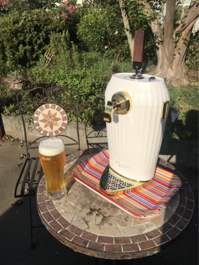 口コミ：カクテルビールサーバーを持って庭に出ようの画像（9枚目）