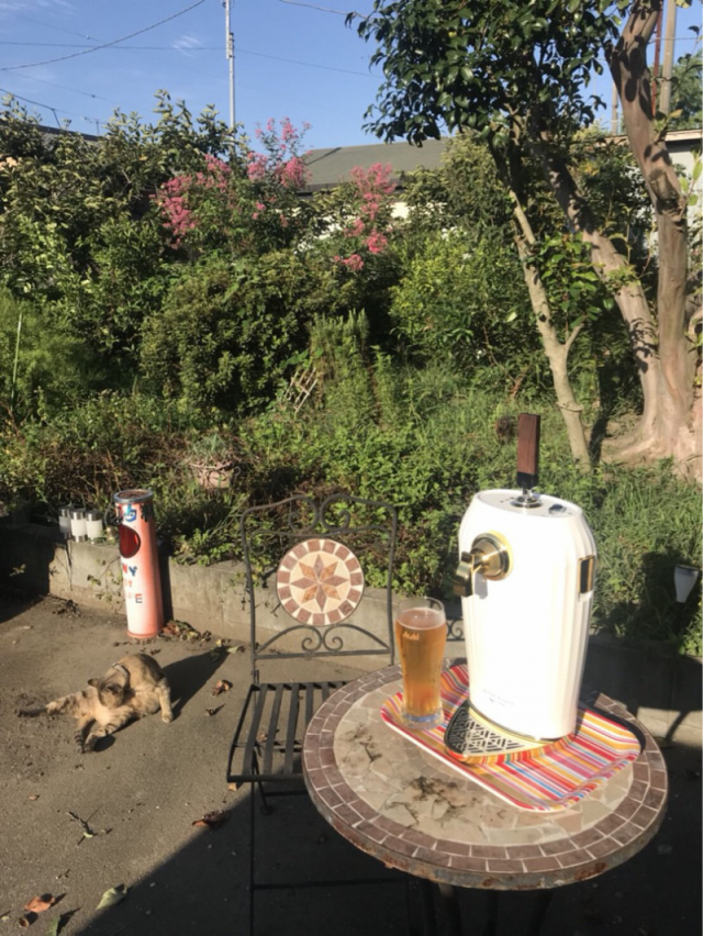 口コミ：カクテルビールサーバーを持って庭に出ようの画像（4枚目）