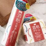 前に酒粕パックを使って、めっちゃよかったんだけど、化粧水とクリームが新発売！！やっぱりこのシリーズいい(*ˊᗜˋ*) ﾉ！！ベタベタしないのに、肌はしっとりもっちりとする感じ◎クリームを馴…のInstagram画像