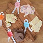 おやつのじかん.9月13日から全国の店舗（一部を除く）で発売されているメリーチョコレートのバータイプチョコ『ブレイクタイムコレクション』4種類を食べ比べてみました😍 .◎キャンディイン…パチ…のInstagram画像
