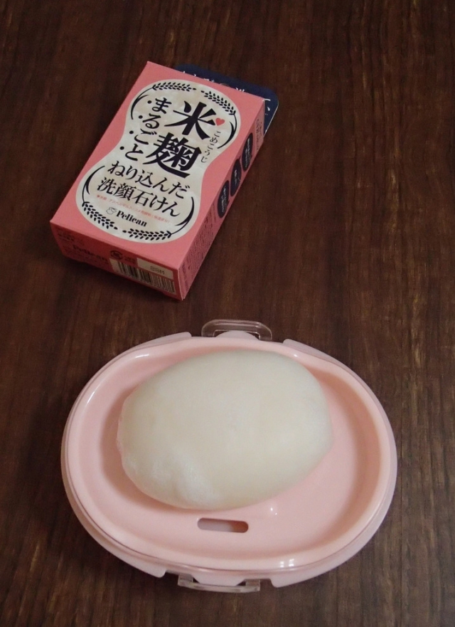 口コミ：株式会社ペリカン石鹸さんの米麹まるごとねり込んだ洗顔石けん　その1の画像（13枚目）