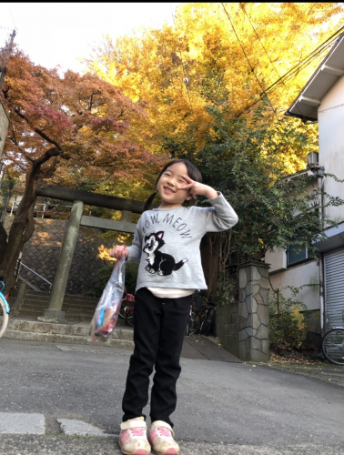 娘3歳の時と4歳の時の写真です。の画像（2枚目）