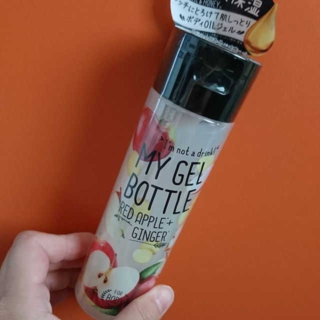 口コミ投稿：マイジェルボトル #FRボディ用保湿液♥️りんごの香り♪見た目も可愛いボディ用保湿ジェ…