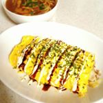 とん平焼きのたまごにまるごとキューブだしを入れてみました！！*かつおぶしが細かいのでまるごと美味しく食べれます😋*しっかりしたかつおの風味でいつもと違う美味しさ♡*…のInstagram画像