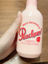 口コミ記事「たっぷり使える、桃のボディローション♡」の画像