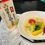 monpemonpe【マルサン】厳選国産大豆100％豆乳　を使用しました#PR #マルサンアイ #PR #marusan_fan #マルサンアンバサダー #マルサンアイ #厳選豆乳 #moni…のInstagram画像