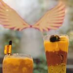 原宿のインスタ映えカフェに行ったので、動画投稿🍹⭐️..FABIUS cafe (@cafe0313 )❤️.こだわり抜いた青汁やスムージーを販売されているブランドFABIUSの、…のInstagram画像