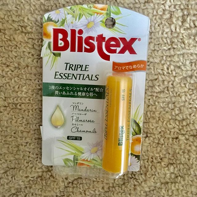 口コミ投稿：・・pillboxjapanさんの商品。Blistex トリプルエッセンシャルズ。 ・SPF15マンダリ…