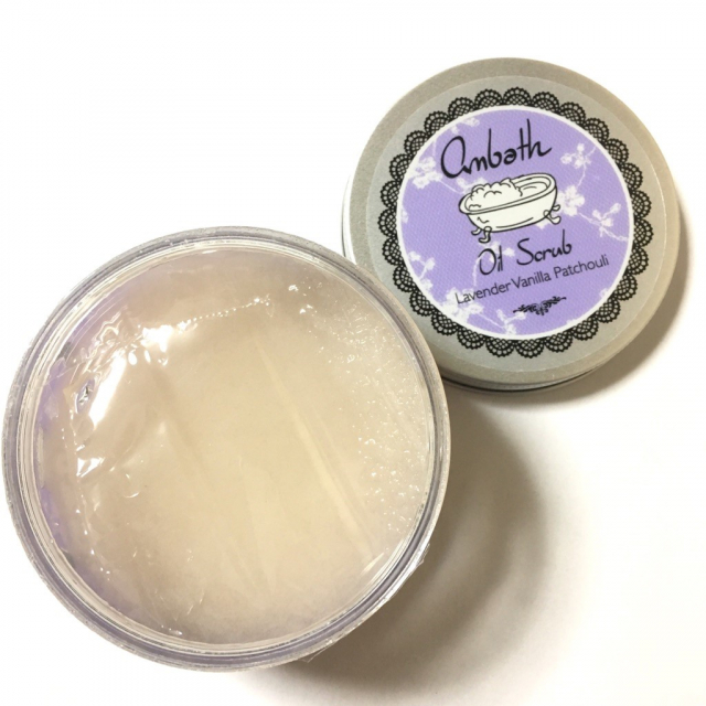 口コミ：ambath Oil Scrub LVP　オイルスクラブ　ラベンダーバニラパチュリの画像（2枚目）