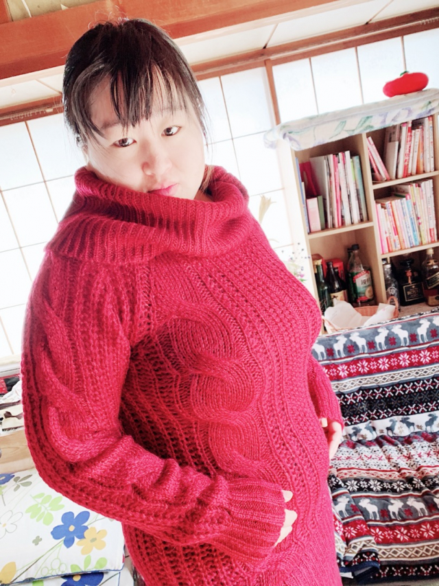 口コミ：夢展望ツーウェイのセーターでおしゃれに温まるの画像（4枚目）