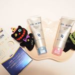 スモカ歯磨 株式会社 様から.［コスミオン］歯のコンプリートセット をプレゼントしてもらったよ🍀...２種類の歯磨き粉を朝、夜で使い分け💡.贅沢～😍👏..パ…のInstagram画像