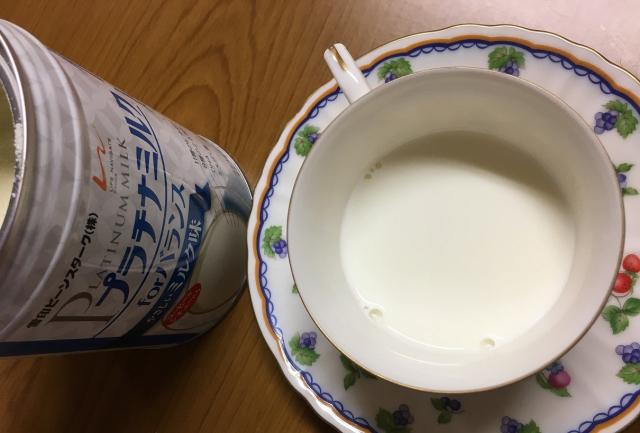 口コミ：大人のための粉ミルク　プラチナミルク for バランスの画像（7枚目）