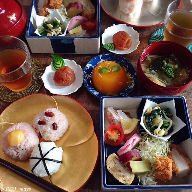 口コミ投稿：・・My sister came to see me so it's a Japanese-style lunch.・・こんばんは・・…