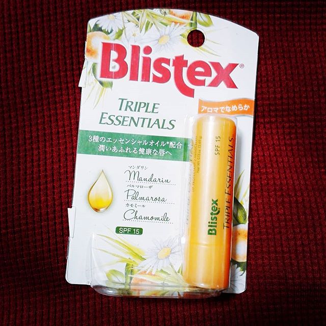 口コミ投稿：Blistex　トリプルエッセンシャルズ♡3種のエッセンシャルオイルを配合した、アロマ志…