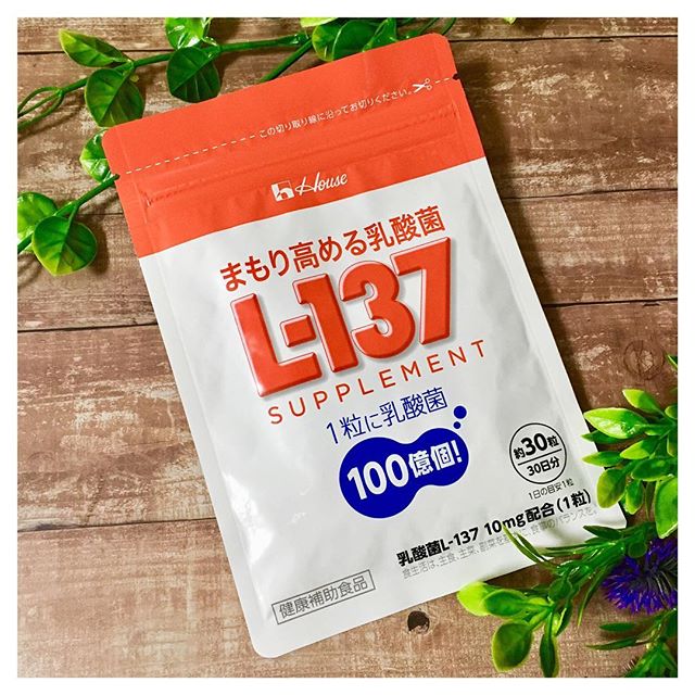 口コミ投稿：♡2018年8月に発売したばかりの【まもり高める乳酸菌L-137】のサプリメントを1ヶ月飲…