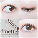 ダレノガレ明美プロデュースのMinette👀✨含水率55％の高含水レンズ及びUVカットを採用し、瞳への潤いと安全性を第一に考えた1Dayタイプのナチュラルカラーコンタクトです。.デザインと…のInstagram画像