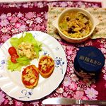 函館あさひ 焼鯖ほぐしを使って洋風アレンジ料理を作りました(*´-`).脂がのった鯖を使用し、粗くほぐしていて、鯖本来のうまみを味わえる品です。今回はキノコとキャベツの鯖パスタ、鯖…のInstagram画像