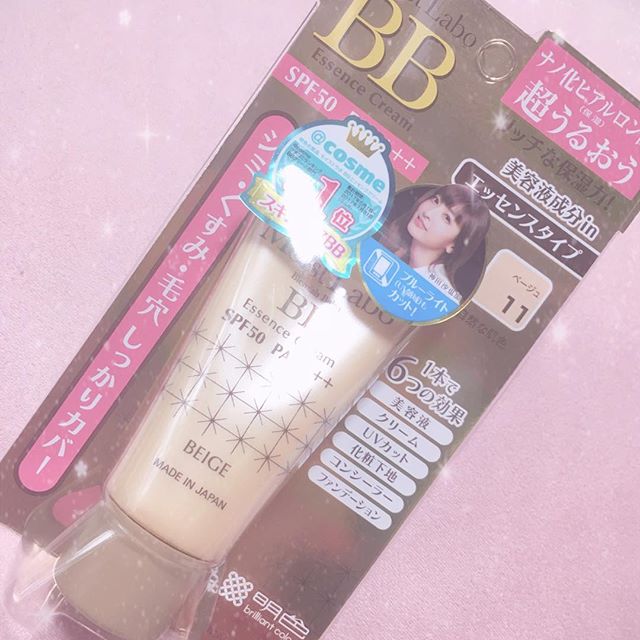 口コミ投稿：モイストラボBBエッセンスクリームから待望の新色♩自然な肌色のベージュが登場💓保湿…