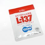 まもり高める乳酸菌L-137サプリメントを毎日１粒飲んでいます。小さい粒なので、飲みやすいです😊しかも１日１粒✨１粒に乳酸菌100億個を配合です💕#ハウス #乳酸菌 #乳酸菌サプリ #moni…のInstagram画像
