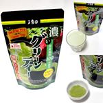 玉露園の濃いグリーンティーを試してみました。国内産宇治抹茶を原料の20％配合100％国内産原料を使用していて、抹茶を手軽に味わえます💕牛乳で飲むのが気に入っています😊#玉露園 …のInstagram画像