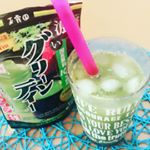 だーいすきな#青汁...そろそろホットかな？？？ #玉露園 #濃いグリーンティー #グリーンティー #抹茶 #抹茶味 #monipla #gyokuroen_fanのInstagram画像