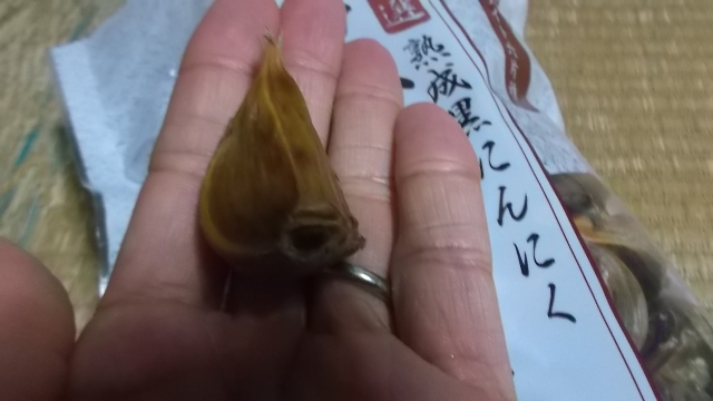 口コミ：熟成黒にんにく「黒青森」の画像（2枚目）