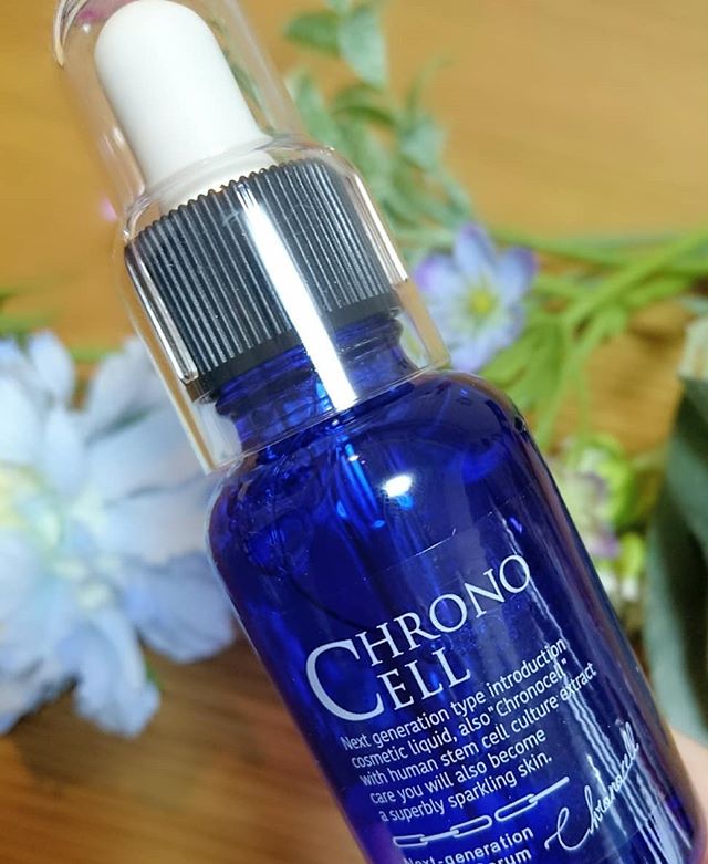 口コミ投稿：CHRONOCELL(クロノセル)美容液をお試ししてます✨今までの美容液とは違う新しい土台美…