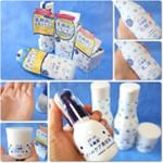 肌の奥まで届くEF-01乳酸菌配合キュチュラスキンケアシリーズ使ってみました。可愛いパケですね～ラインで並べるとテンションあがっちゃいます(≧∀≦) 化粧水・乳液・クリームはリニューア…のInstagram画像