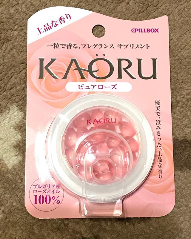 口コミ投稿：#kaoru とても可愛いパッケージ😆✨飲むだけで気になる口のにおいをローズの香りにして…