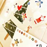 モニターのクリスマスマグネットが届きました✨冷蔵庫とホワイトボードにつけてみました♪気分はクリスマスモード🎄#デコマグ #デコレーションマグネット #マグネットパーク #monipla…のInstagram画像