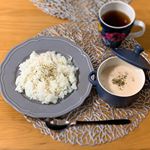 .SSKセールス株式会社様の『SSK レンジでおいしい！ごちそうスープ クラムチャウダー』をモニターさせていただきました。..あさりと野菜、きのこがたっぷりはいっている具沢山なスープ！…のInstagram画像
