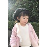 CANDY CATのお洋服をいただきました🤗トレーナーは着やすいし、パーカーは特に腰のところの切り返しがかわいい💗娘はリボンがとてもお気に入り！##CANDYCAT #バースデイ #キッズ #子供…のInstagram画像