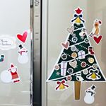 ｡ﾟ•┈୨♡୧┈•ﾟ｡﻿﻿明日から12月☃️﻿﻿クリスマスデコレーションしてみました♡︎ʾʾ﻿マグネットタイプだから子供も楽しく簡単にクリスマスデコレーションが出来ちゃいます🎄…のInstagram画像