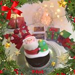 オーナメントをつけたら可愛いケーキに大変身🍰クリスマス前のケーキ🍓🎄クリスマスにもう一度使おう🎄.#アートキャンディ #ケーキオーナメント #クリスマスケーキ #手作りケーキ #mon…のInstagram画像
