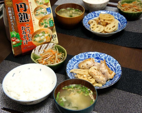 口コミ：豚味噌マキマキ揚げと味噌貝焼き【かなぢゃん食堂】【ひかり味噌】の画像（5枚目）