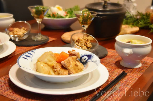 口コミ：寒い日にぴったり〜鶏と野菜の蒸焼きレシピ♡の画像（6枚目）