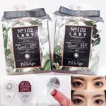 Pienage UV&moist☆.カラー：NO102LADYDIA：14.2mm着色直径：13.6mmBC：8.6mm使用期間：1day.高含水レンズで付け心地快適✨…のInstagram画像