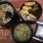 すごく鰹節の香りがして優しいあじでした！旦那のお弁当(^^) #まるごとキューブだし #からだにいいこと #栄養バランス #monipla #premi_fanのInstagram画像