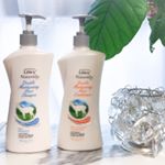 #レイヴィーヘアシャンプー ＆ コンディショナー #ゴートミルク..サロン向けに開発したヘアケア商品を日本人の髪用に高品質改良. .頭皮＆髪にやさしいアミノ酸系ノンシリコンシャンプー＆…のInstagram画像
