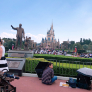 ディズニーランドの写真です