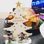 夫からもらったディズニープレート🎁可愛かった😂❤️🎄🎄🎄🎄🎄🎄🎄クリスマスパーティー料理大好評🎉🎅🎅🎅🎅🎅🎅🎅#洋食初心者#手作り料理またお正月の準備🎍楽しみ🥰🥰 #わたしのク…のInstagram画像