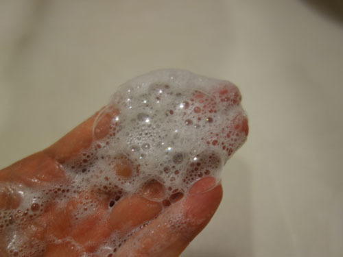 口コミ：泥炭石　洗顔石鹸②＠ペリカン石鹸の画像（5枚目）