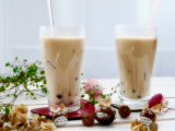 口コミ記事「暖かい部屋で冷たいドリンク豆寒天でアイスミルクティー」の画像