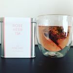 お茶の色を見せるためにお気に入りのボダムで❤️ローズの香りが心安らぐ！酸味が美味しい！大好きな味でした😘#ROSELABO #食べられるバラ #女子力アップ #ローズラボ #24ROSE …のInstagram画像