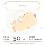 出産予定日まで後５０日。元気な赤ちゃん産まれて来ます様に🤱💕#愛の木に願いを #メリーチョコレート #monipla #mary_fanのInstagram画像