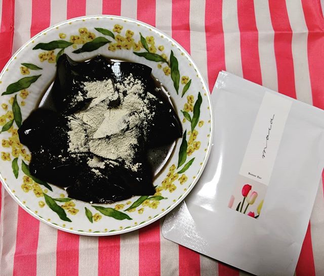 口コミ投稿：南米ペルーにて有機栽培されたスーパーフードの「マカパウダー」を😄黒蜜とアガベシロ…
