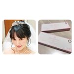 デコラティブアイズを使ってみました。カラーはcoralです。透明感のある瞳を演出してくれて、印象的。自然なので、花嫁メイクにも合います。#デコラティブアイズ #decorati…のInstagram画像