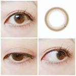 contact lens👀💕3回目のリピートのアレグロ！直系小さめのレンズで、裸眼が平均より小さめな私の瞳にはジャストサイズ🙌.. アレグロ2ウィーク色はワルツモカDIA：…のInstagram画像
