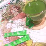 .....今日から青汁始めました🌱﻿これめっちゃ飲みやすい‪です\(ᯅ̈ )/‬ ✨﻿﻿フルーツ青汁って甘苦くて苦手だったけど…﻿味はすっきりして飲みやすい〜❤️﻿…のInstagram画像
